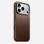 Nomad Traditional Leather Case for iPhone 18 Pro /17 Pro Brown