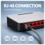 AXAGON ADE-AM30 USB-A Gigabit Ethernet adapter with integrated CAT6 RJ-45 network cable 3m Black