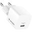 Verbatim Mini GaN Charger 20W with Cable 1m White