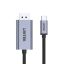 Unitek 4K 60Hz USB-C to DisplayPort 1.2 Cable 2m Space Grey