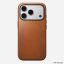 Nomad Modern Leather Case (Horween) for Phone 18 Pro/17 Pro Saddle