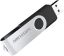 Hikvision HIKSEMI Pendrive - 128GB USB3.0, ROTARY M200S, Ezüst-Fekete