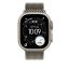 Apple Watch 49mm Loop: Medium Natural Titanium Milanese Loop