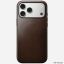 Nomad Modern Leather (Horween) Case for iPhone 17 Pro Max Rustic Brown
