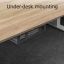 ACT Under-desk cable management tray 40cm Black