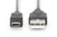 Digitus USB 2.0 connection cable type  A-mini B 3m Black