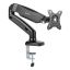 Manhattan Aluminum Gas Spring Single Monitor Desk Mount 17