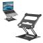 ACT AC8140 Foldable Laptop Stand Aluminium with stepless height adjustment