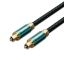 Vention Toslink optical audio cable braided 1,5m Green Copper