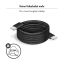 Logilink Logilink USB 2.0 Type-C C/M to C/M 60W magnet cable 1m Black