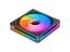 Ventilátor Jonsbo FR-505, 12cm, ARGB 5V 3PIN, fordított légáramlás- fekete