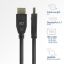 ACT DisplayPort 2.1 cable 8K male to male 2m Black