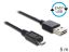 DeLock EASY-USB 2.0 Type-A male > USB 2.0 Type Micro-B male 5m Cable Black