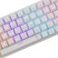 White Shark Wakizashi 2 Red Switches Gaming Keyboard White US