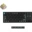 Keychron Q3 Ultra 8K Bluetooth / vezeték nélküli magyar Silk POM Banana mechanikus billentyűzet fekete