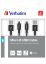 Verbatim Micro USB Sync & Charge Cable Black (2 Pack)