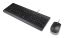 Lenovo Essential Wired Combo Black US Euro billentyűzet Egér mellékelve Univerzális USB Fekete