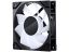 Ventilátor PHANTEKS M25 Gen2 PWM, fordított légáramlás, D-RGB, 120mm, fekete