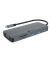 Raidsonic IcyBox IB-DK4040A-CPD USB-C Docking Station Grey