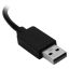 Startech 4-portos USB3.0 HUB Black