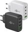 USB hálózati gyorstöltő 1xQC 3.0 (30W) + 3xUSB-C 3.1 (68W) fekete GOOBAY(64819)