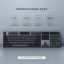 Satechi SM3 Slim Mechanical Backlit Bluetooth Keyboard (Dark) - US- Dark