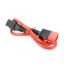 ACT Powercord C19 IEC Lock - C20 IEC Lock Dual Locking 2m Red