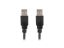 Lanberg USB-A M/M 2.0 cable 0,5m Black