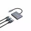 Canyon CNS-TDS3 3 Ports USB-C HUB Dark Grey