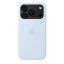 Apple Magsafe silicone case for iPhone 18 Pro Crisp Blue