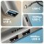 AXAGON HUE-STC ALU STRIP USB-C 4 port hub