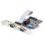 Startech 2-Port Serial PCIe Card, Dual-Port PCI Express to RS232/RS422/RS485 (DB9) Serial Card