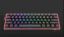 Redragon Fizz Pro black, wired&2.4G&BT mechanical Keyboard, RGB, blue switch Black HU