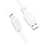 Logilink USB 3.2 Gen1 Type-C cable, C/M to USB-A/M 0,15m White