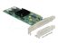DeLock 8 port SATA PCI Express x8 Card with Connection Cable
