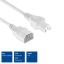 ACT Powercord C14 - C15 2m White