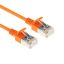 ACT CAT6A U-FTP Patch Cable 5m Orange