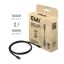 Club3D Thunderbolt 5 Certified 8K240Hz Data 80/120 Gbps EPR 240 Watt Cable 1m Black
