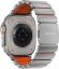 Nomad Stratos Band FKM AW 45/46/49mm Natural Titanium Ultra Orange