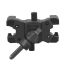 Logilink Smartphone bicycle holder with double lock Black