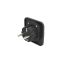 Hama Travel Adapter Type E and F 3-Pin Universal World to Europe Black