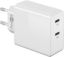 USB hálózati gyorstöltő 1x QC 3.1 (45W) 3A, fehér GOOBAY (65332)