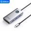 Orico PW11-6P-GY 6in1 Multifunction Docking Station Silver
