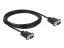 DeLock RS-232 Cable Serial D-Sub 9 male to male with narrow plug housing 3m Black