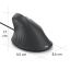Hama ECM-500R Ergonomic Vertical Mouse Black