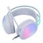 Marvo Lumi 40 Gaming RGB Headset White