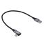Akyga AK-USB-58 USB A (m) / USB type C (m) 60W Cable 0,3m Black