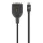 Manhattan USB-C to Serial DB9 / RS232 Adapter Cable 1m Black