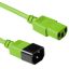 ACT Powercord C13 - C14 3m Green