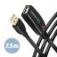 AXAGON ADR-207 USB Repeater cable 7,5m Black